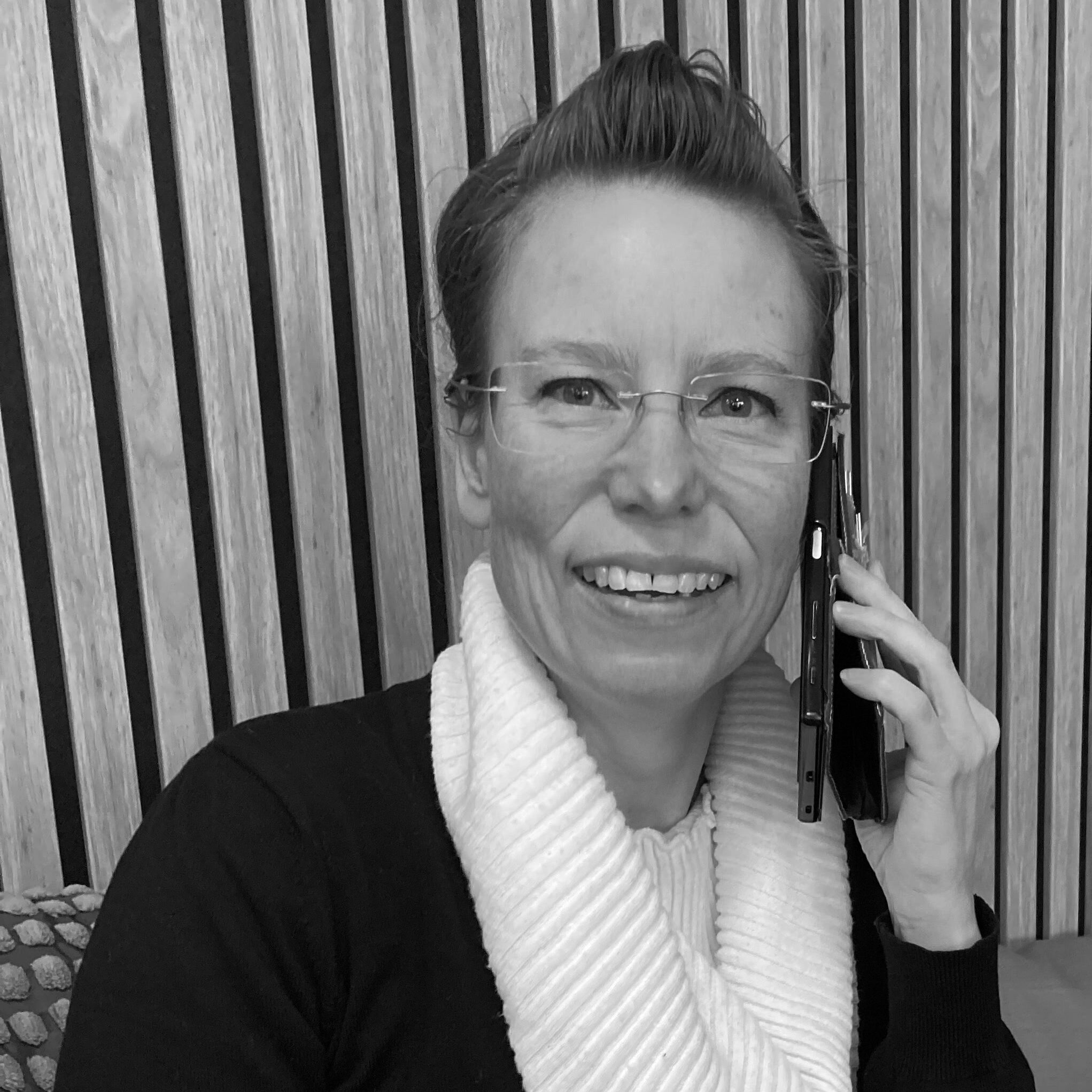 Bild föreställande Kim Åkerblom, ägare och VD på Hinc Logistics Equipment