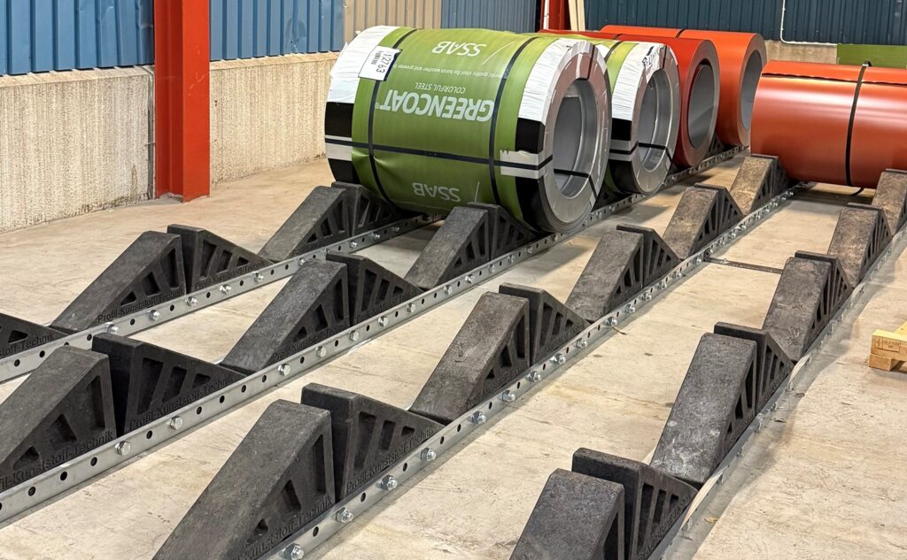 Smaller PKT Rollblock system at a customer in Sweden.